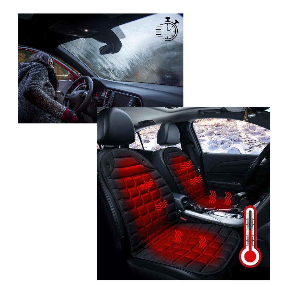 Heated Seat Cover for Car, SUV, and Truck - Ozerty