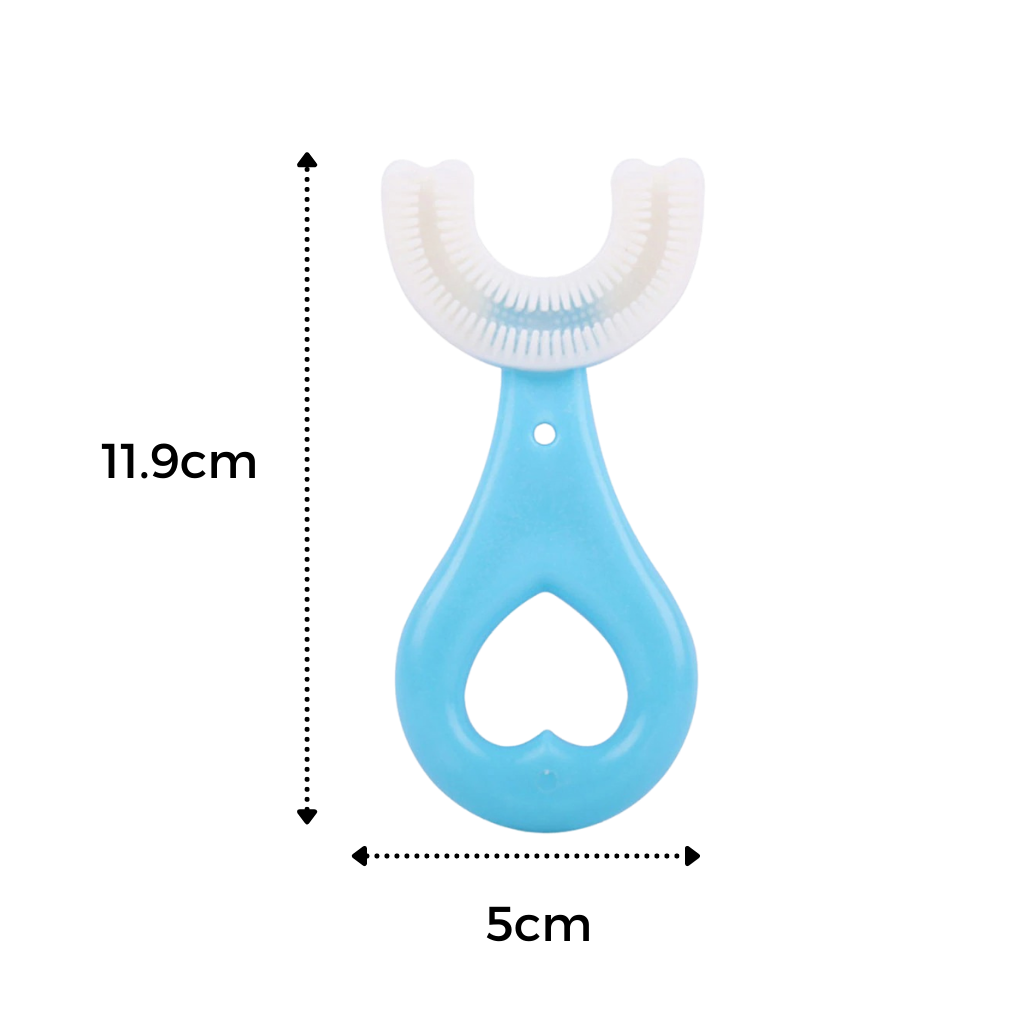 U-shaped Toothbrush for Kids (pack of 2) - Ozerty
