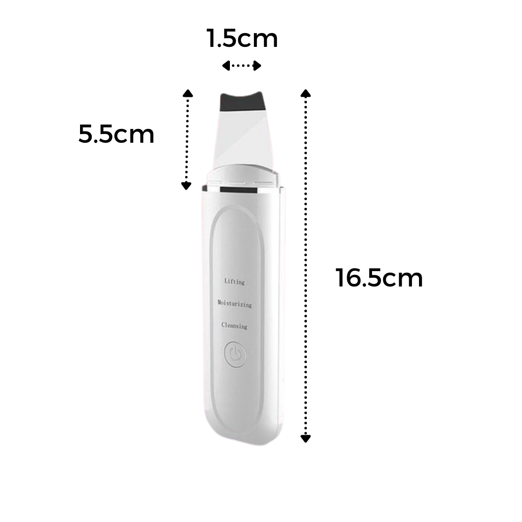 Ultrasonic deep cleansing facial scrubber - Ozerty