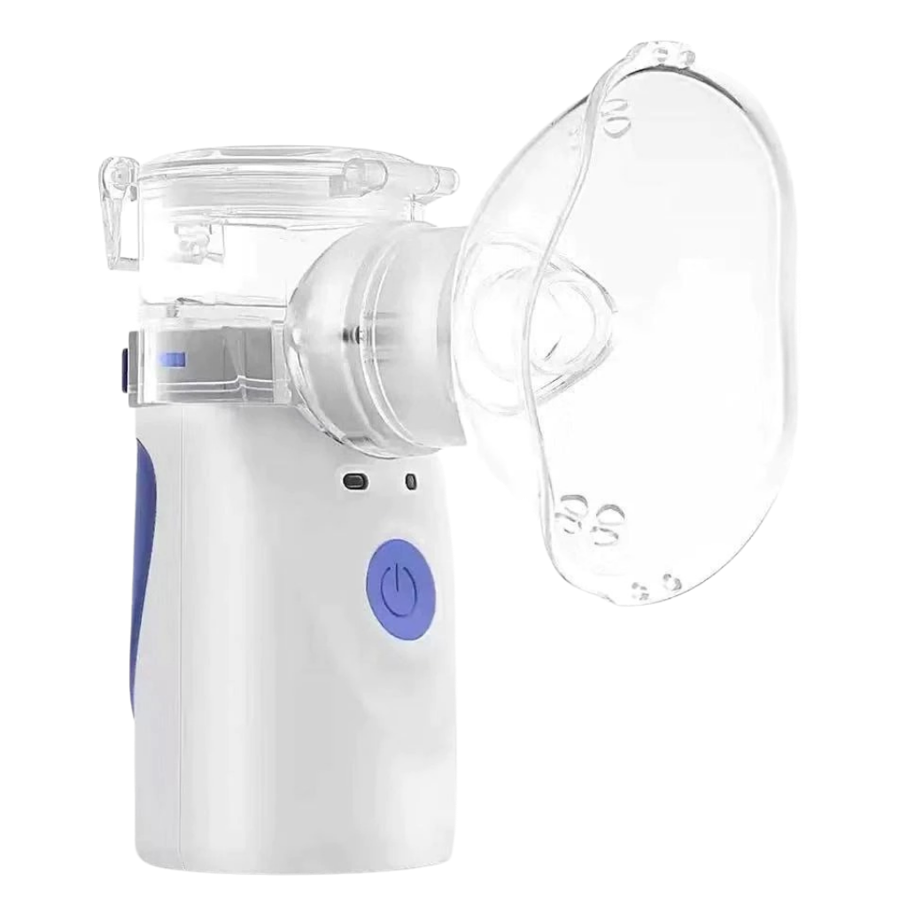 Ultrasonic Nebuliser for Children & Adults -Blue - Ozerty