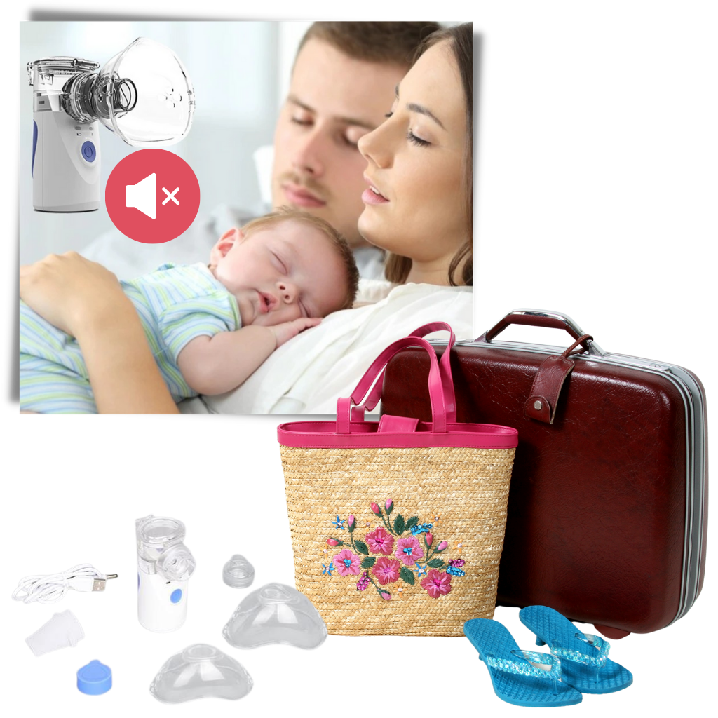 Ultrasonic Nebuliser for Children & Adults - Ozerty