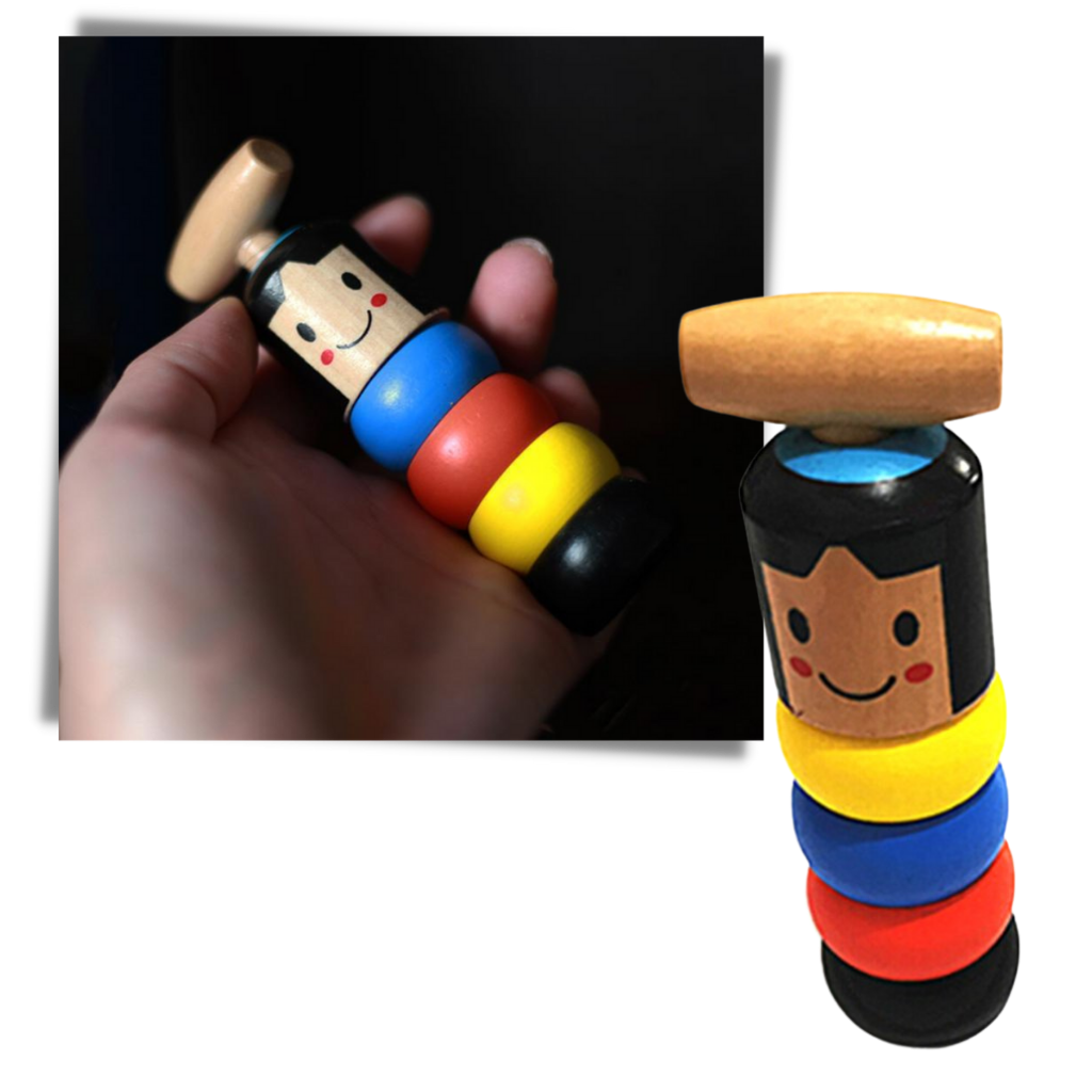 Magic Unbreakable Wooden Man Toy - Ozerty