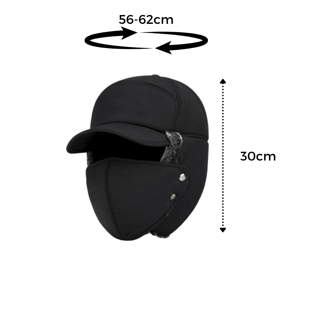 Unisex Windproof Ear and Face Protection Hat - Ozerty