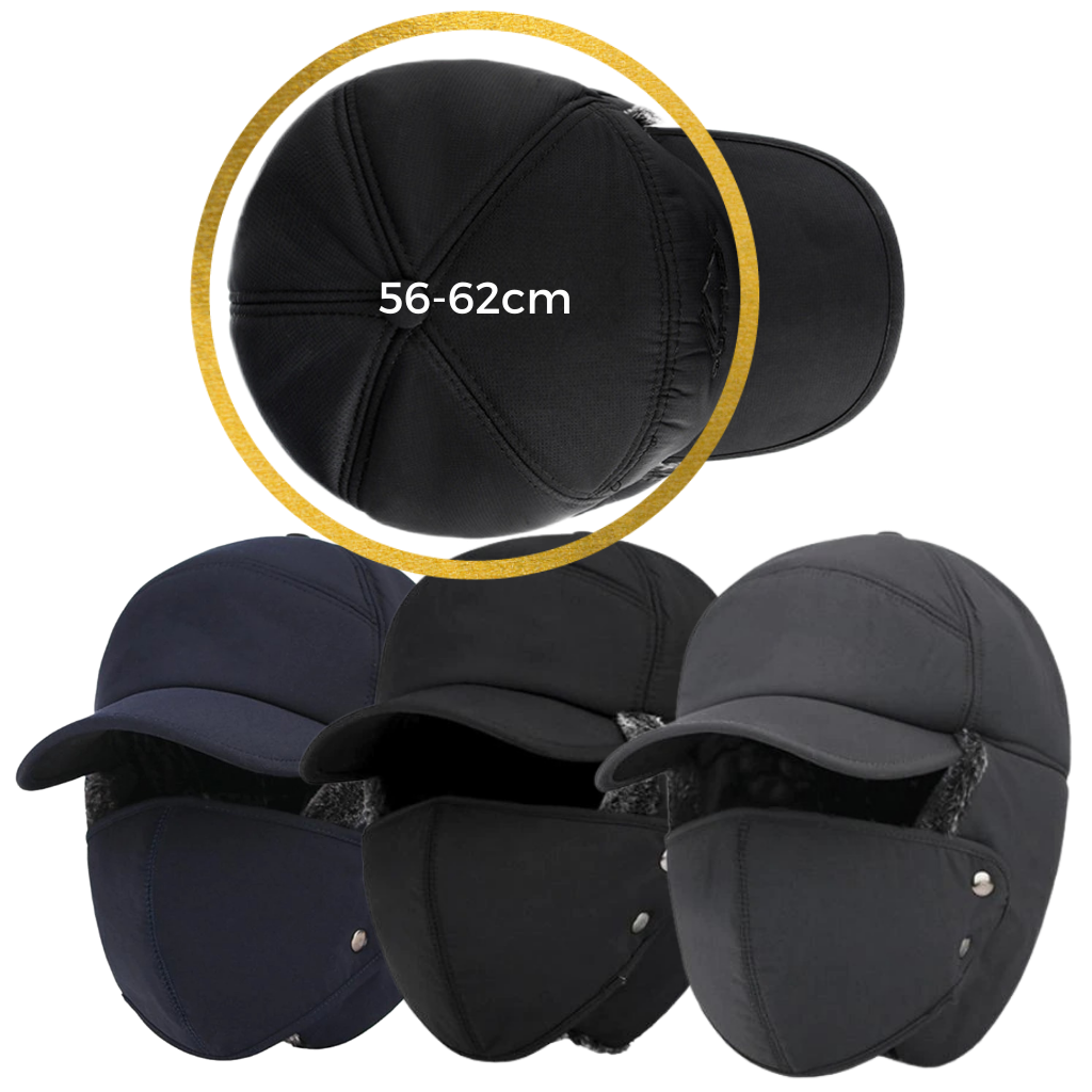 Unisex Windproof Ear and Face Protection Hat - Ozerty