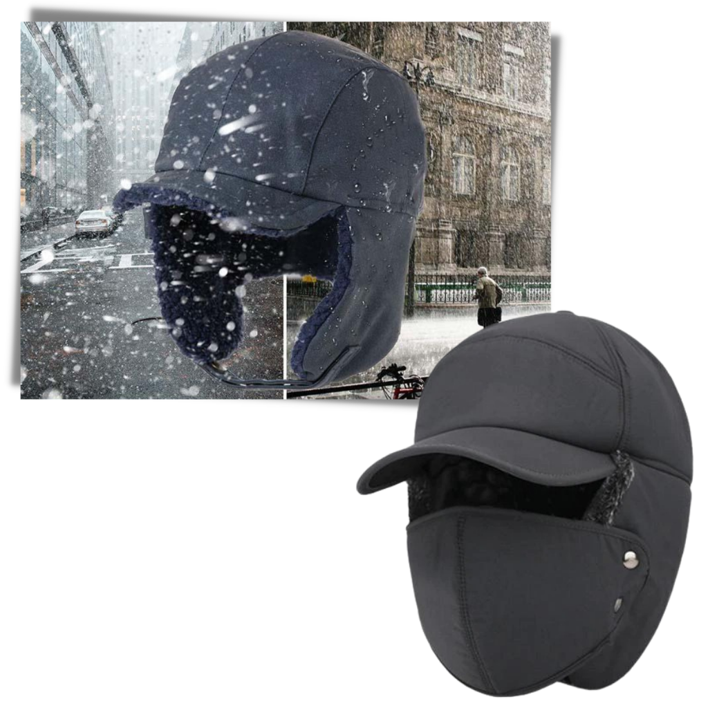 Unisex Windproof Ear and Face Protection Hat - Ozerty