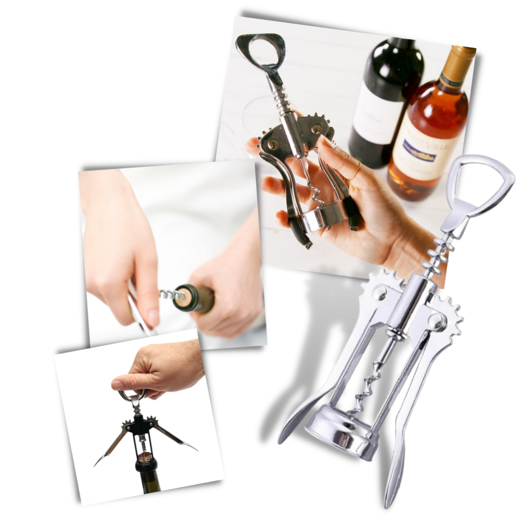 Versatile Wine Bottle Opener - Ozerty