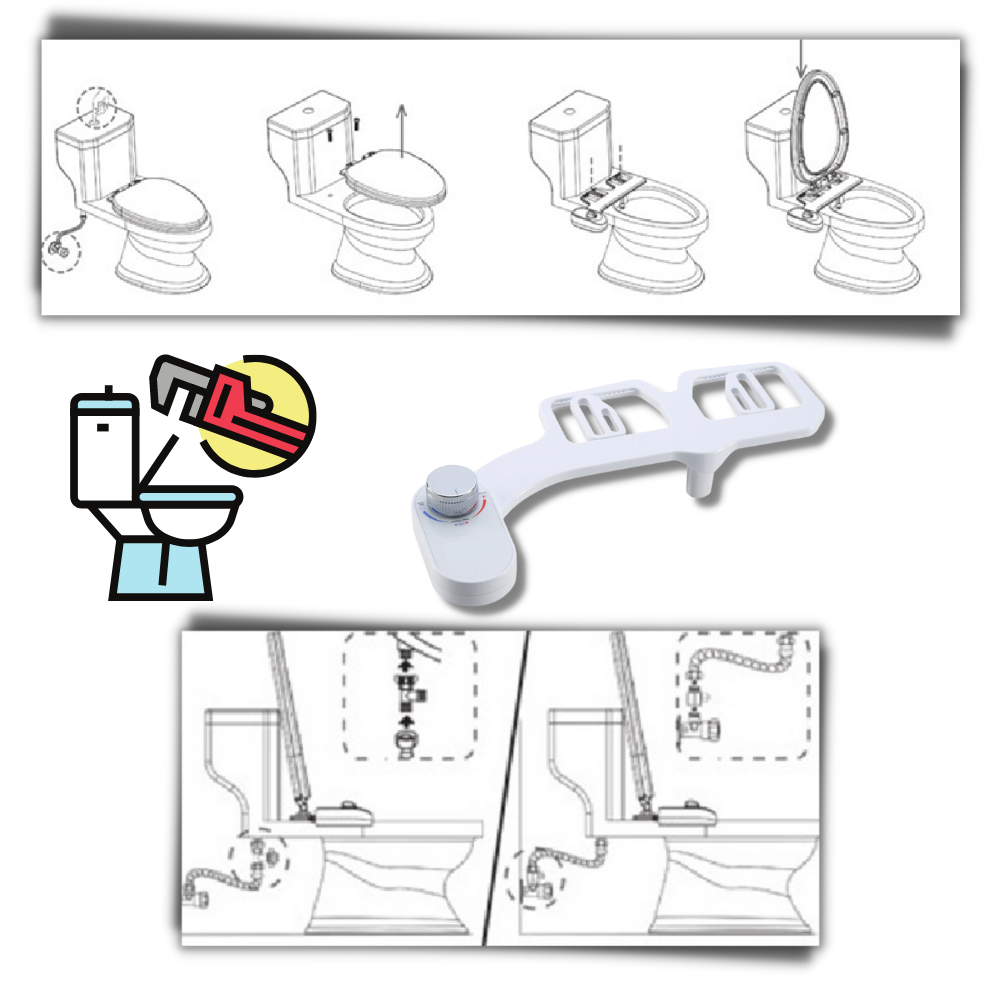 Bidet Toilet Attachment - Ozerty