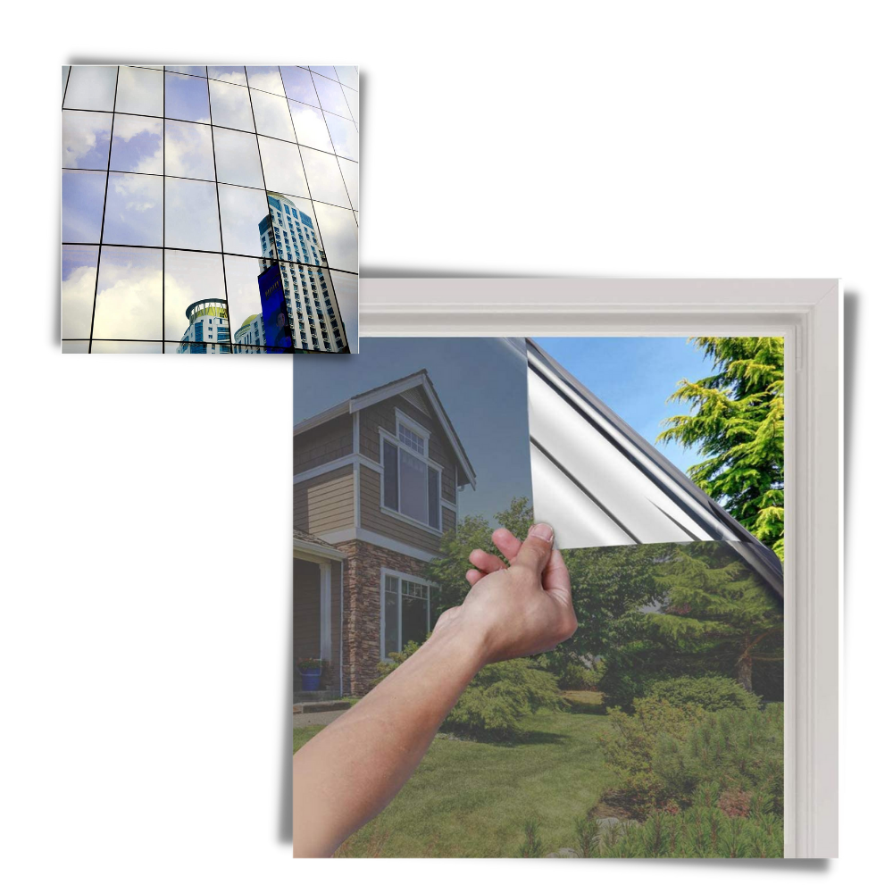 Reflective Window Privacy Film - Ozerty