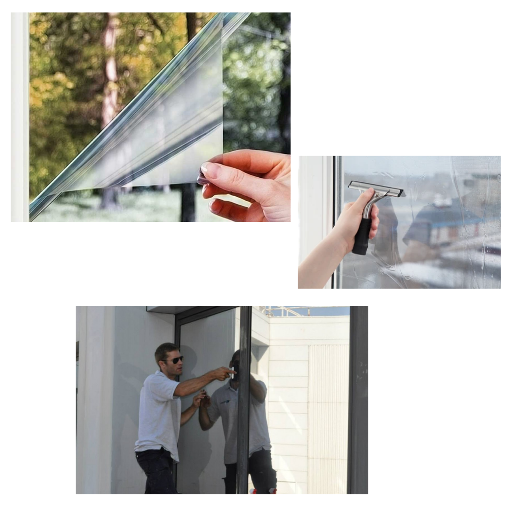 Reflective Window Privacy Film - Ozerty