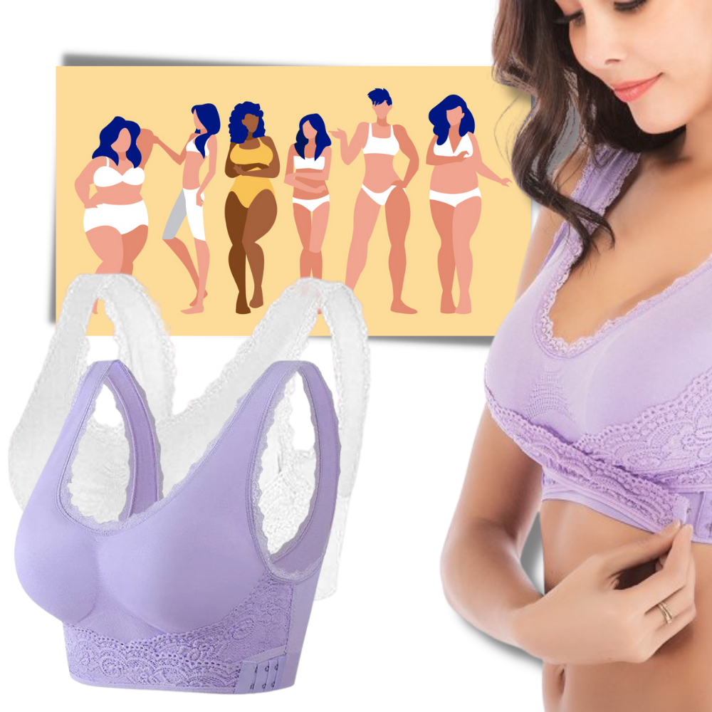 Seamless Wireless Push Up Bra - Ozerty