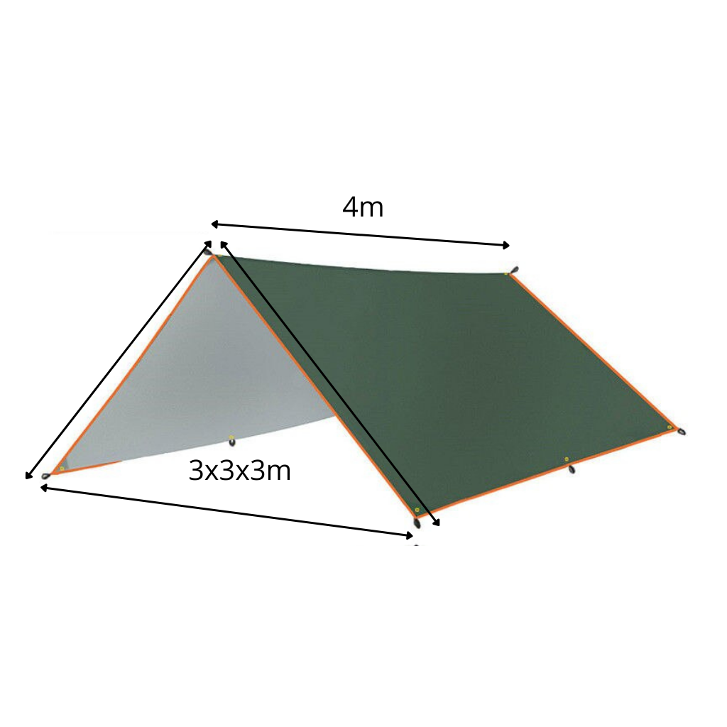 Waterproof Camping Tarp Set - Ozerty