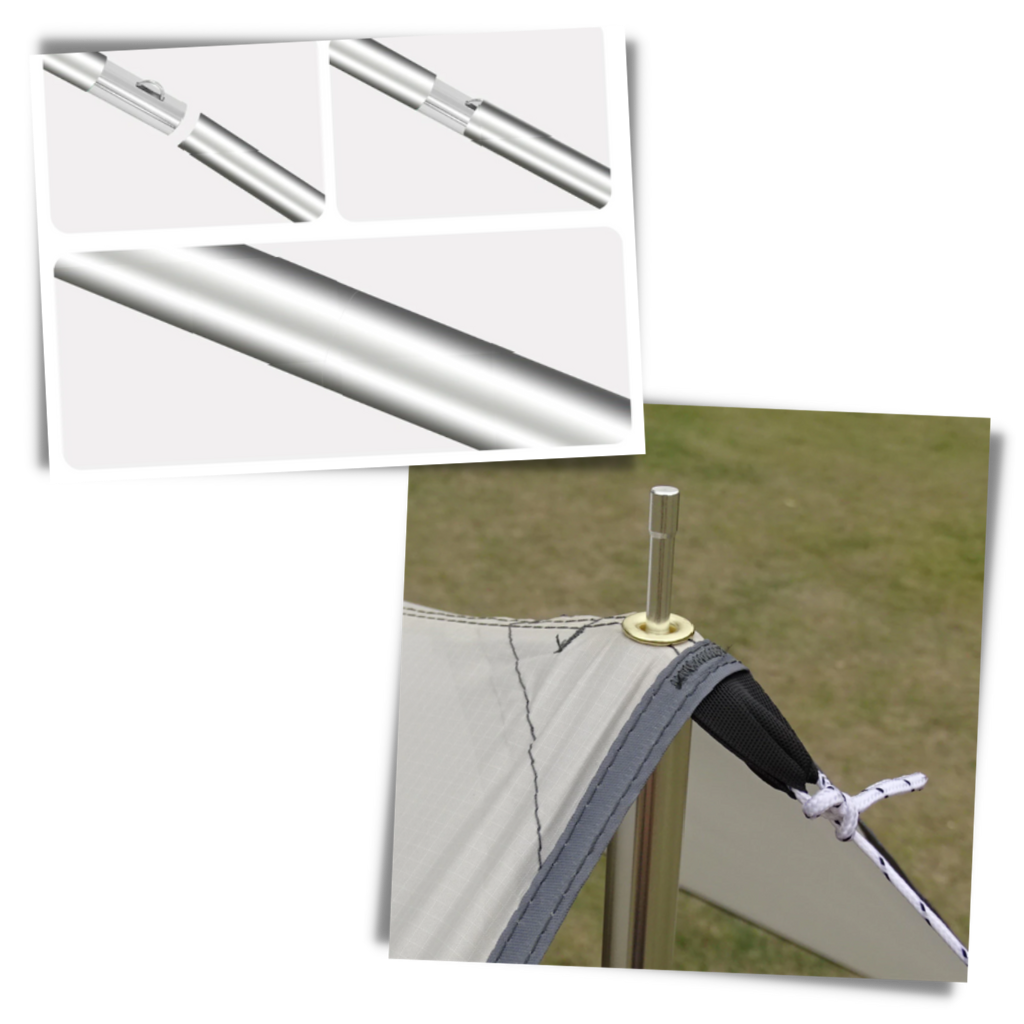 Waterproof Camping Tarp Set - Ozerty