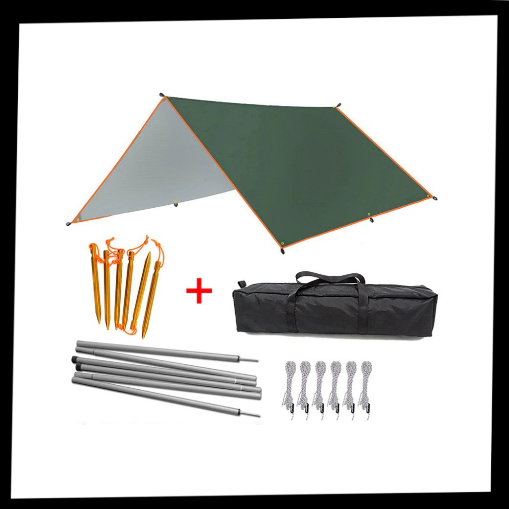 Waterproof Camping Tarp Set - Ozerty