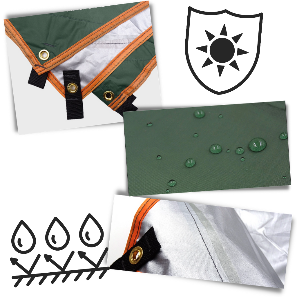 Waterproof Camping Tarp Set - Ozerty