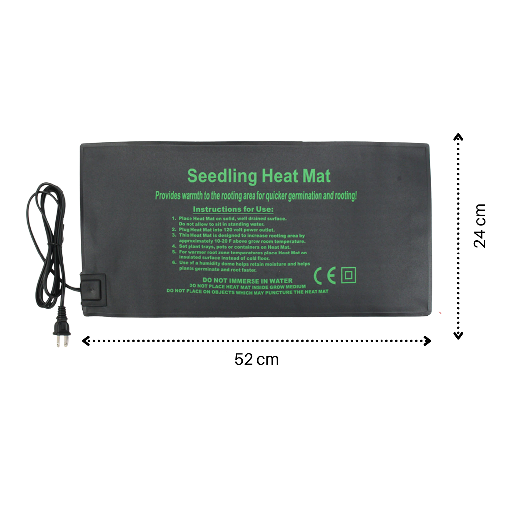 Waterproof Seedling Heat Mat 24x52cm - Ozerty