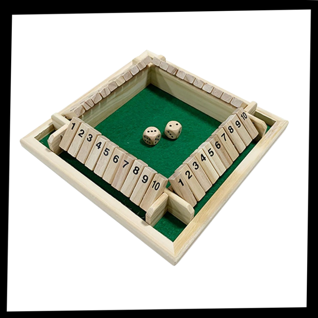 Wooden Dice Game - Ozerty