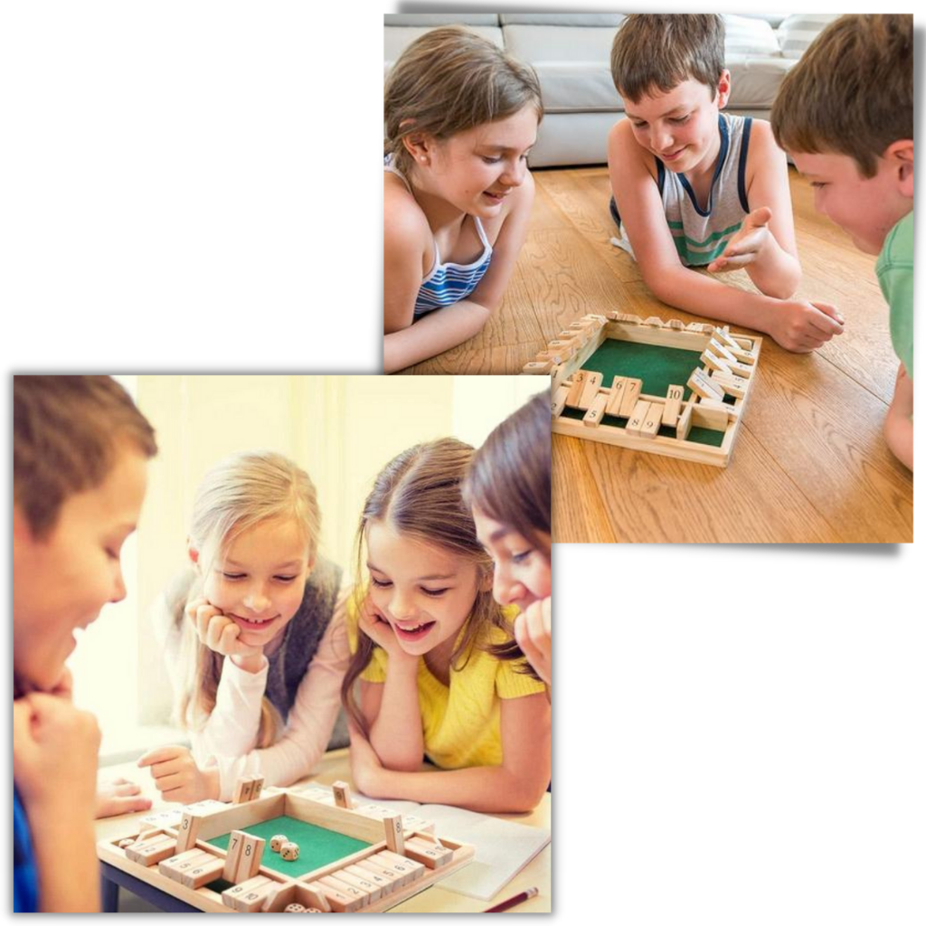 Wooden Dice Game - Ozerty