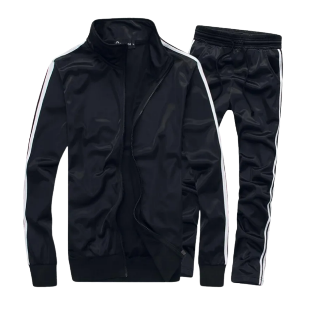 Dynamic Men's Tracksuit -Black - Ozerty