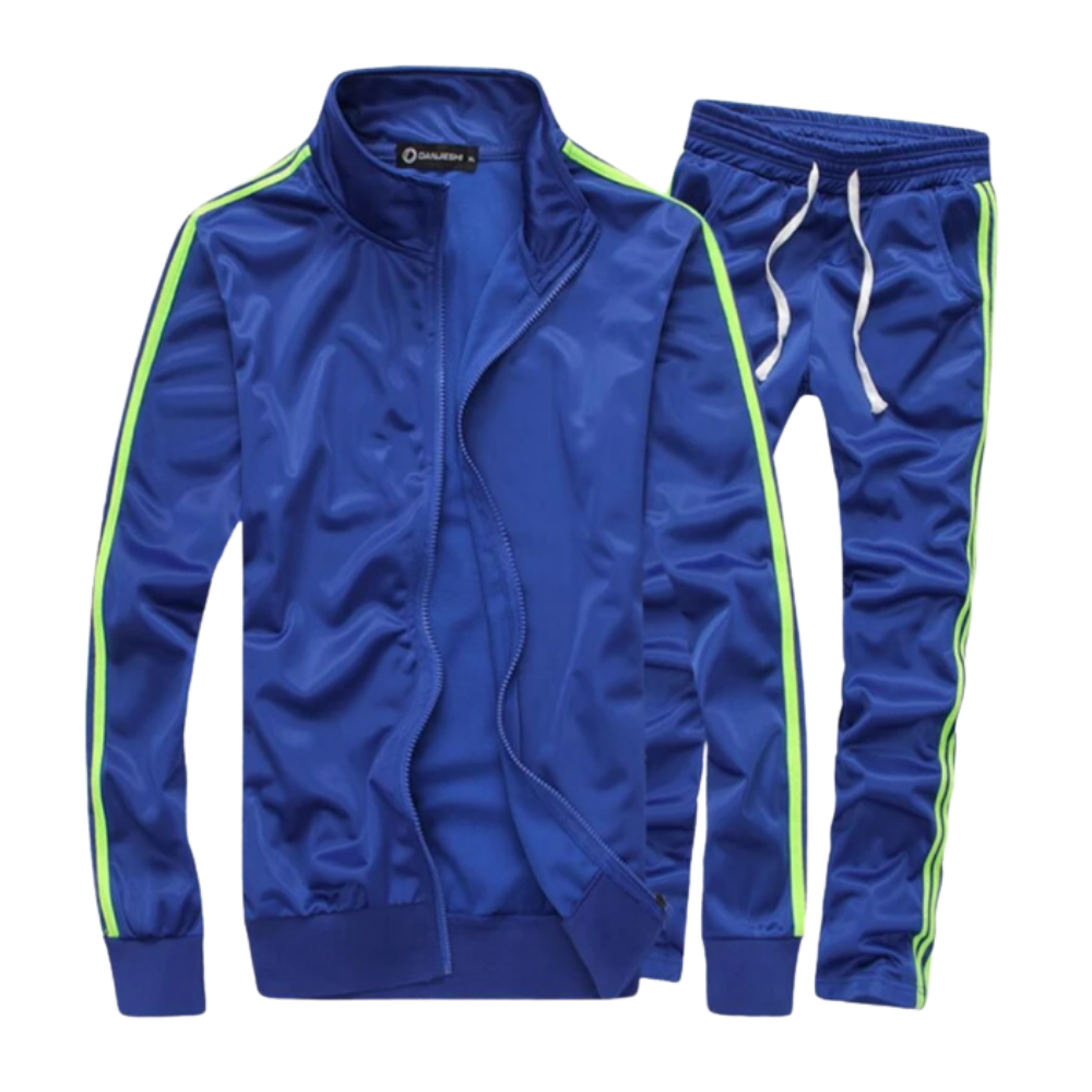 Dynamic Men's Tracksuit -Blue - Ozerty