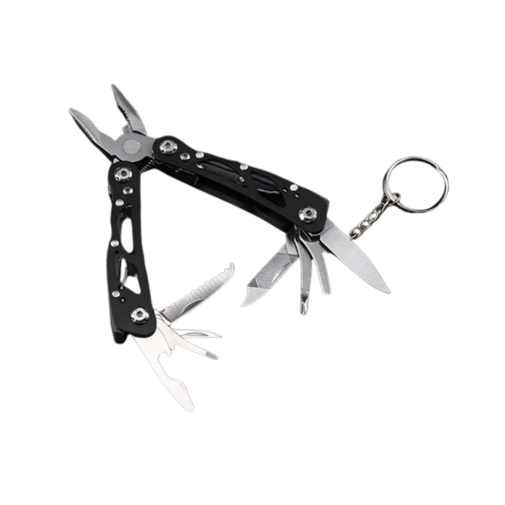 Multi-Tool Folding Pliers -Black - Ozerty