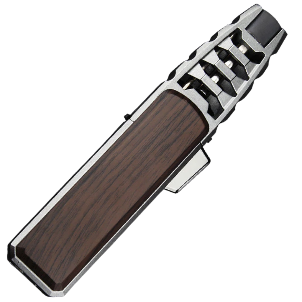 Multipurpose Gas Lighter -Wood Black - Ozerty