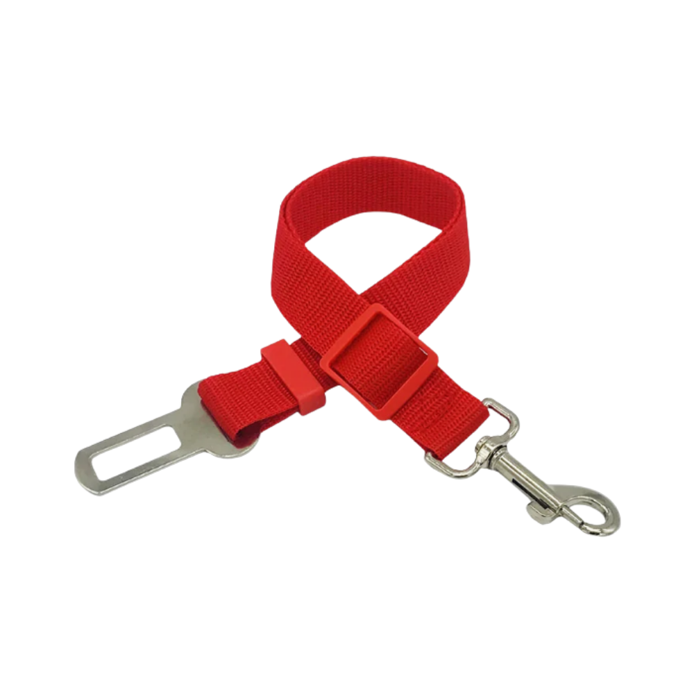 Premium Pet Dog Car Seat Belt -Red - Ozerty