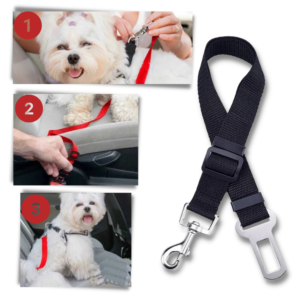 Premium Pet Dog Car Seat Belt - Ozerty