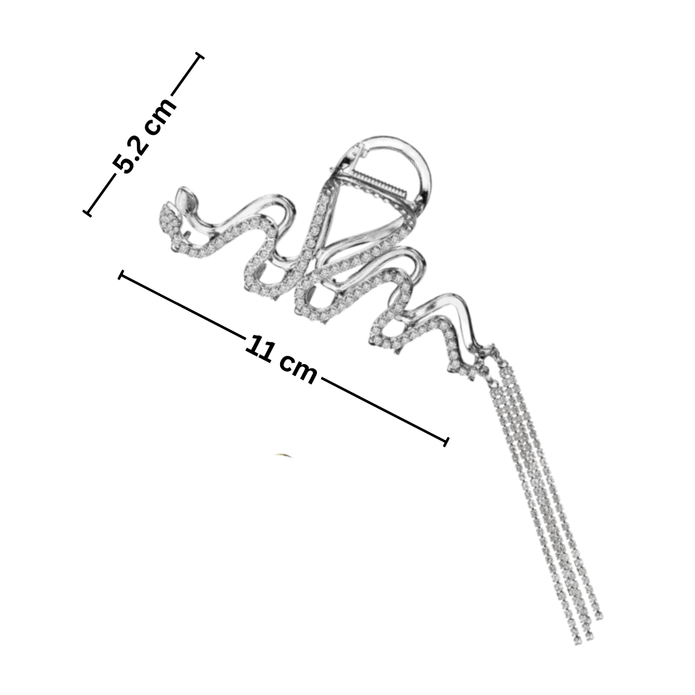 Snake Tassel Claw clip for hair - Ozerty