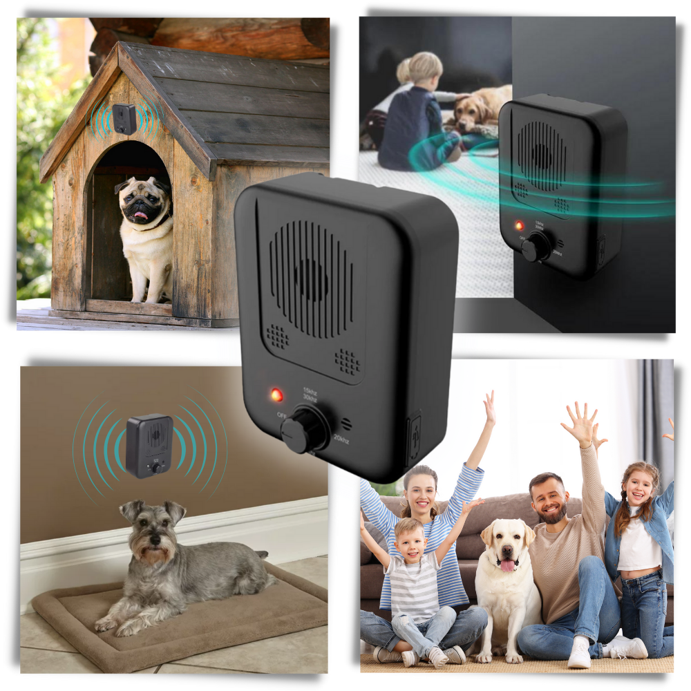 Ultrasonic Dog Bark Deterrent - Ozerty