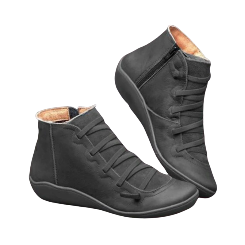Unisex Trendy Arch Support Boots -Dark Grey - Ozerty