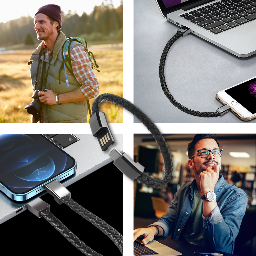 Versatile Bracelet USB Charging Cable - Ozerty