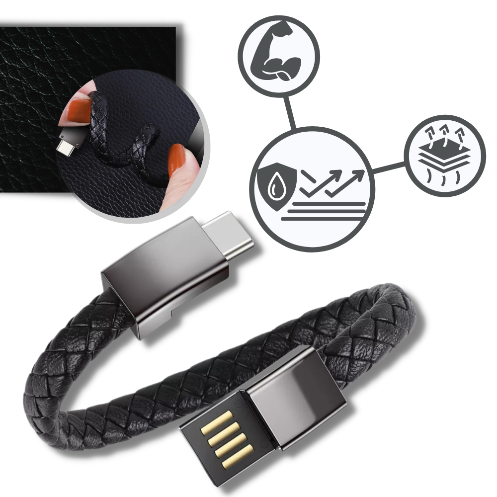 Versatile Bracelet USB Charging Cable - Ozerty